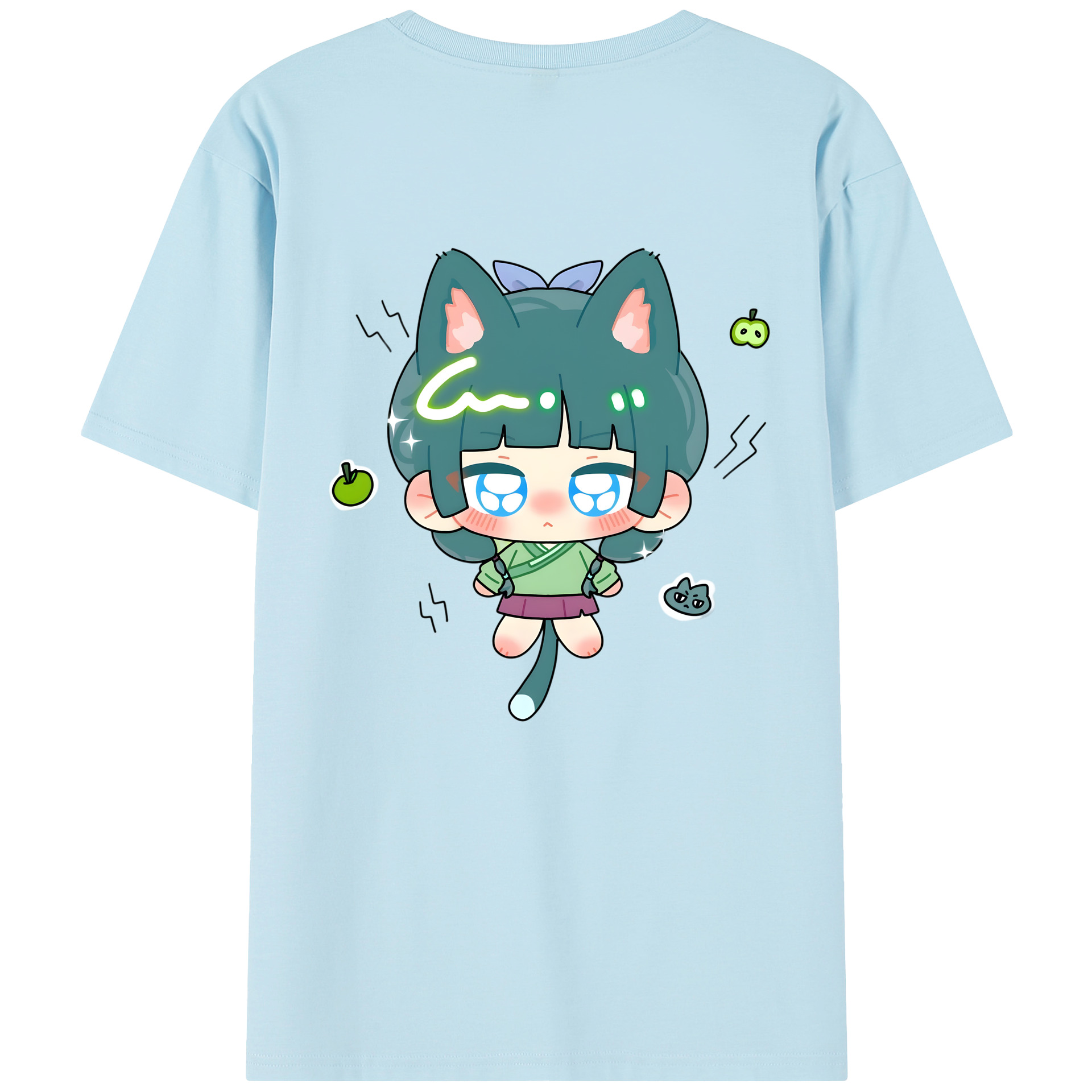 （画像用） 薬屋のひとりごと The Apothecary Diaries 綿100％半袖Tシャツ（背面プリント）